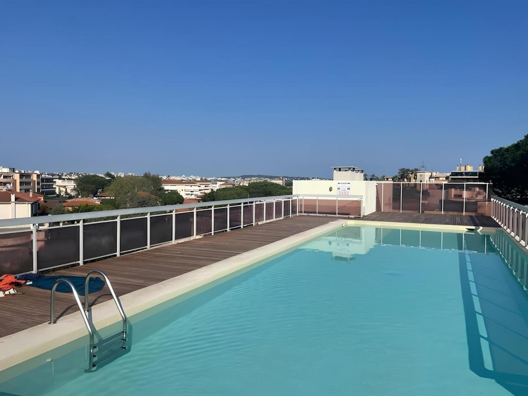 Elegant Appartement 2Pieces Piscinevue Mer Parking Vallauris Eksteriør billede
