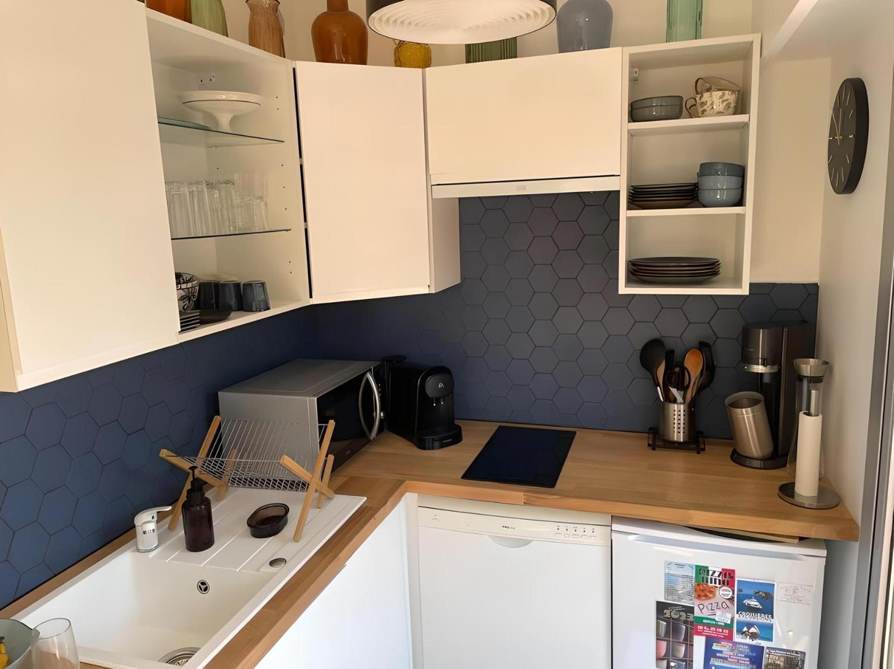 Elegant Appartement 2Pieces Piscinevue Mer Parking Vallauris Eksteriør billede